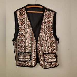 Vintage Dunya Upholstered Vest